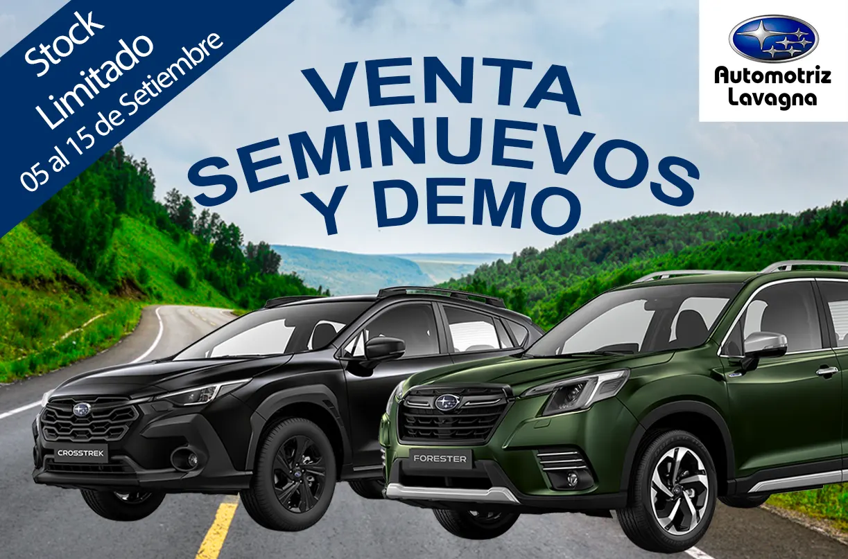 Venta subaru seminuevos y demos